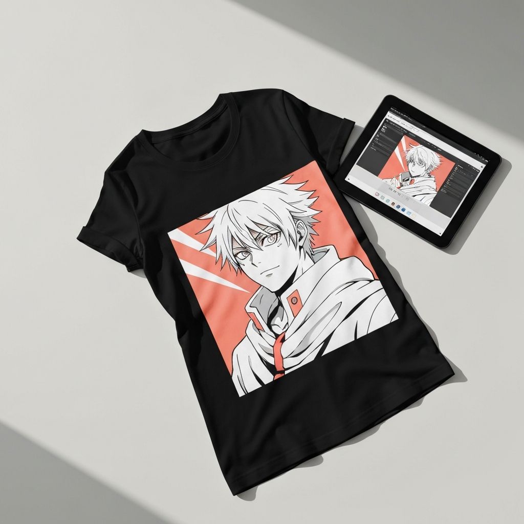 Playera con diseño DTF premium